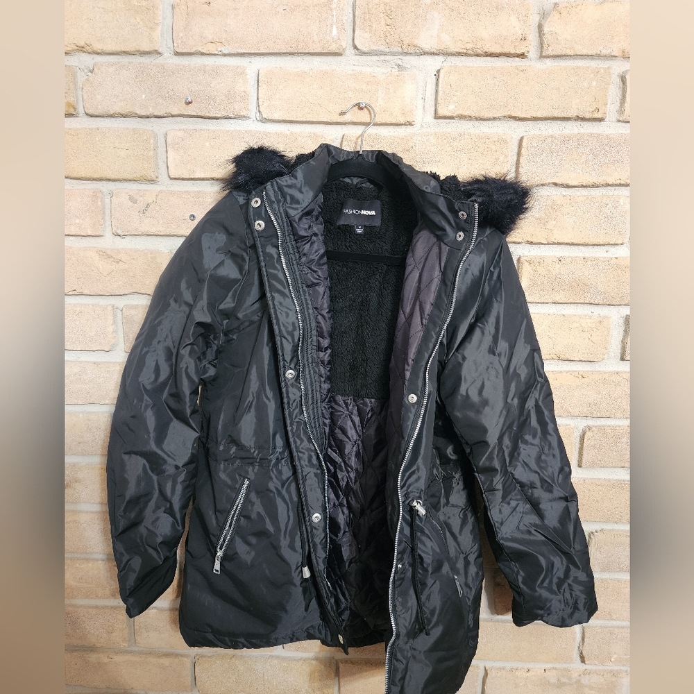 Fashion Nova, Medium, Black Jacket